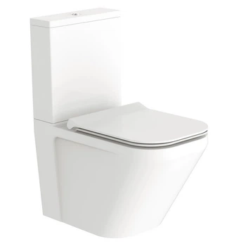 Унітаз-компакт Devit UP 3010120 безобідковий із сидінням Slim, Soft Close, quick-fix