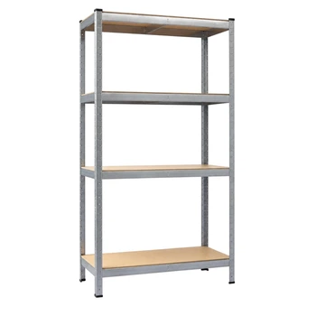 Стеллаж 180X90X40см 4 полки нагрузка 175кг/полку, 4P StrongShelf оцинкованный
