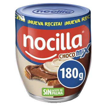 Шоколадно-молочная паста Nocilla Choco Mix с фундуком 180 г