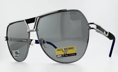 Очки для Водителей Антифары Хамелеон JAMES BROWNE JB1072D C-GUN-X1 Polarized Поляризационные с Флексами