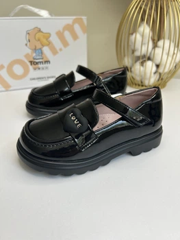 Туфлі для дівчаток TM Tom.m чорний лак 68129B, 30 розмір