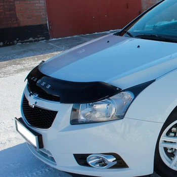 Дефлектор капота VL-Tuning Chevrolet Cruze II 08- (короткий)