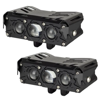 Фара додаткового світла WL MT-10 H/L Dual 40/55W 6000K 12-80V STM к-т.