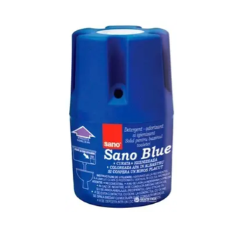 Засіб для унітазу Sano Blue, для очищення та свіжості 150 г