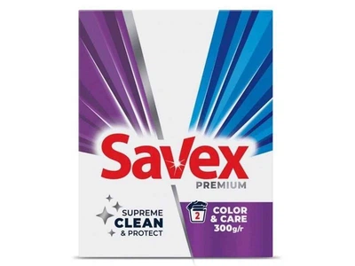 Пральний порошок Savex автомат Colorcare Premium 300г