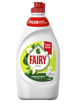 Засіб для миття посуду Fairy Зелене яблуко 450мл