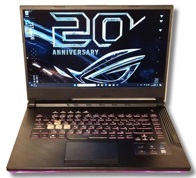 Ноутбук игровой ASUS ROG G531 IPS Core i5-9300H 16/512 SSD GTX 1650 4Гб б/у