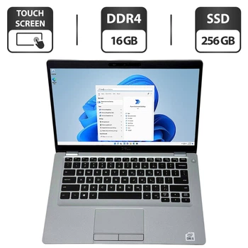 Ультрабук Dell Latitude 5410 / 14" (1920x1080) IPS Touch / Intel Core i5-10210U (4 (8) ядра по 1.6 - 4.2 GHz) / 16 GB DDR4 / 256 GB SSD / Intel UHD Graphics / WebCam / Windows 11 Pro б/в