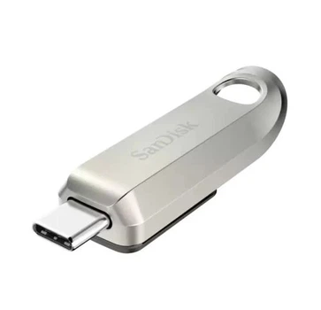Флеш накопитель USB 256Gb SanDisk Ultra Luxe, Silver, Type-C 3.2 Gen 1, до 400 МБ/с (SDCZ75-256G-G4 Kingston (2000003501304)