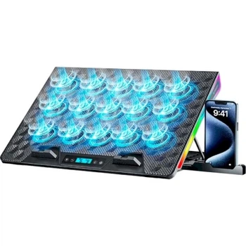 Подставка для ноутбука до 17.3" CP1140, Black, 15 x 60 мм (2300 об/мин) LCD экран GamePro (teh0027939)