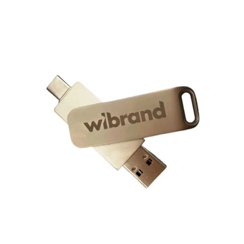 Наружный накопитель SSD, 1Tb, Wolf, Silver Wibrand (teh0028569)