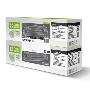 Картридж Canon 057, Black, LBP223/226/228, MF443/445/446/449 ColorWay (2000003494552)