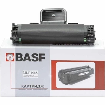 Картридж Samsung MLT-D108S, Black, ML-1640/1641/2240/2241, 1500 стор BASF (2000003493814)