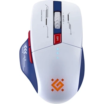 Мышь беспроводная Tisa GM-126, White/Blue, Bluetooth/2.4 GHz/USB, оптическая Defender (2000003491971)