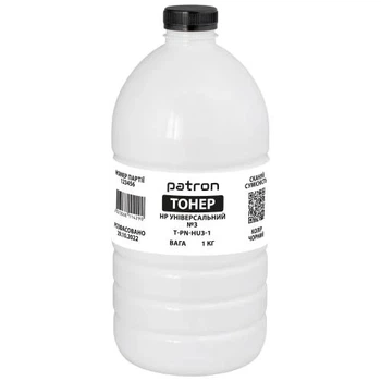 Тонер HP Универсальный №3 P1005/P1505/P2015/P2035/P2055/P4015, 1 кг, (PN-HU3-1) Patron (2000003486656)