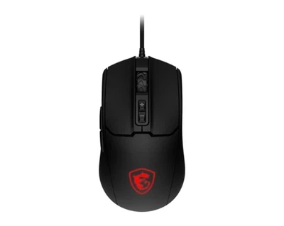 Миша FORGE GM100, Black, оптична, 1000 - 6400 dpi MSI (2000003491919)