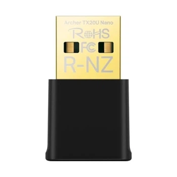 Мережевий адаптер Archer TX20U Nano, Black, USB 2.0, WiFi 6 TP-Link 000349443