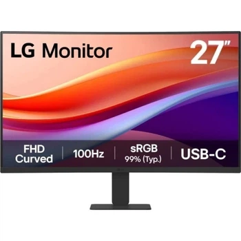 Монитор изогнутый 27" 27U421A-B, Black, VA, 1920x1080 (16:9) LG (teh0028070)