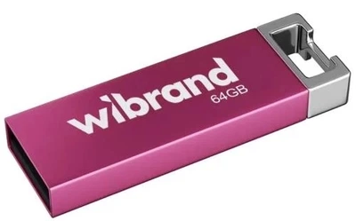 Флеш накопитель USB 64Gb Chameleon, Pink, USB 2.0 (WI2.0/CH64U6P) Wibrand (teh0029137)