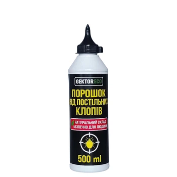 Порошок от клопов Gektor Eco 55г (500 мл)