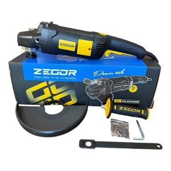 Болгарка Zegor GCL230-2400P 230 мм 2400 Вт
