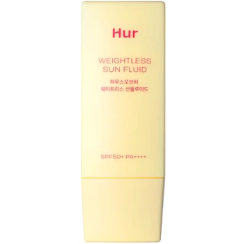 Легкий сонцезахисний флюїд для обличчя SPF50+ PA++++ House of Hur Weightless Sun Fluid, 10 мл