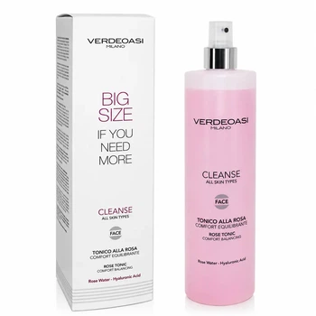Verdeoasi Rose Tonic Comfort Balancing — балансирующий тоник с экстрактом розы 500 мл