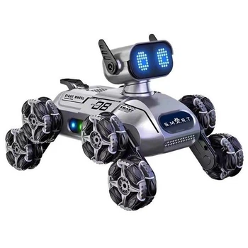 Інтерактивний пес CX-103 робот 8 коліс RC на пульті 2.4 ГГц з LED і музикою