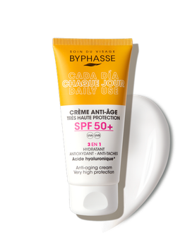 Крем Byphasse Anti-Aging Facial Cream SPF 50+ 50 мл Без тона