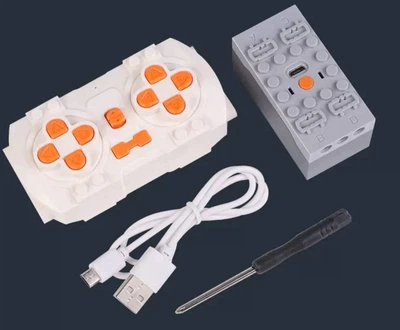 Technic Аккумуляторний блок 4 порти + bluetooth пульт сумісний з лего