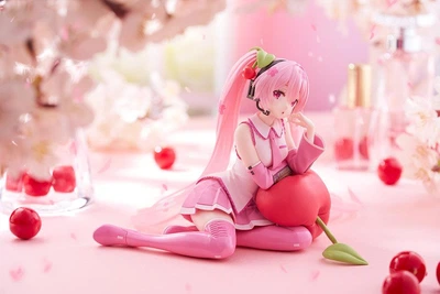 Фигурка аниме TAITO Сакура Мику Sakura Miku Desktop Cute Cherry Cushion Vocaloid 13 см