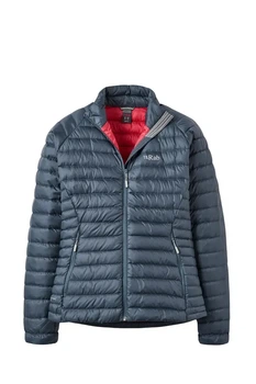 Жіночий легкий пуховик Rab Microlight Jacket Womens 8 Синій