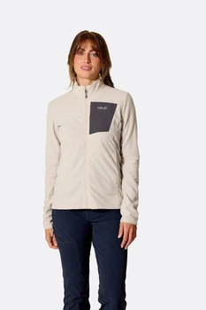 Кофта женская Rab Tecton Jacket Womens 14 Світло-сірий