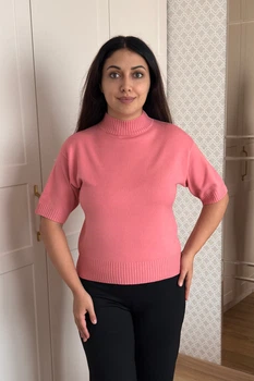 Светр INEDIT 10849 Pink ONE SIZE