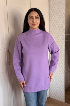 Светр INEDIT 10628 Lavender ONE SIZE