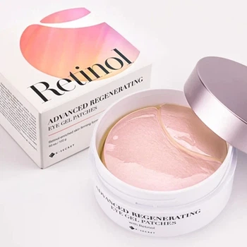 Гелеві патчі під очі KSECRET Advanced Regenerating Eye Gel Patches Retinol 60 шт 102 г — відновлюючі патчі з ретинолом від зморшок