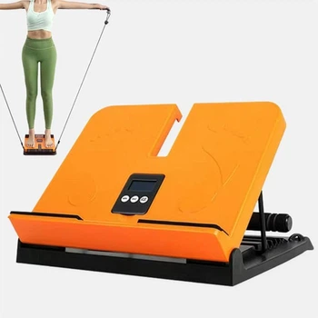 Багатофункціональна нахильна фітнес-дошка Sport Stretching Plate для розтяжки з еспандерами