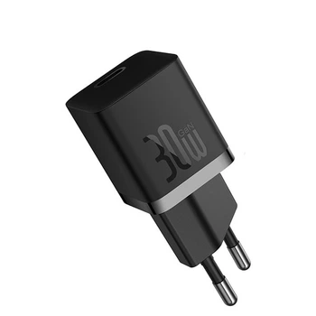 Мережевий зарядний пристрій Baseus GaN5 Fast Charger (mini) 30W Black CCGN070401