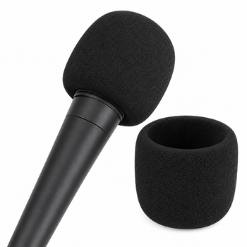 Поролоновий вітрозахист (поп-фільтр) для мікрофонів Shure A58WS-BLK, SM48, SM58, Beta 58A, PGA48, PGA58, 565SD