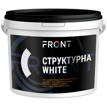 Фарба Структурна White FRONT (3 кг)