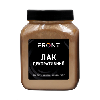 Лак декоративний Бронза FRONT (0,4 л)