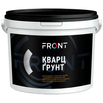 Фарба акрилова FRONT Кварц-Ґрунт (7 кг)