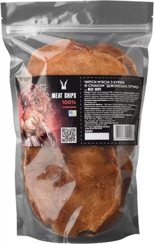 Чипси м'ясні з курки зі смаком "Діжонська гірчиця" Meat Chips 500 г