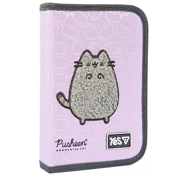 Пенал твердий одинарний з двома клапанами Pusheen Delicacy