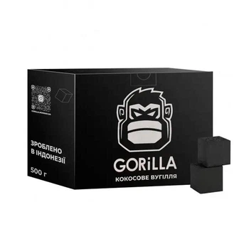 Кокосовый уголь Gorilla 0,5 кг