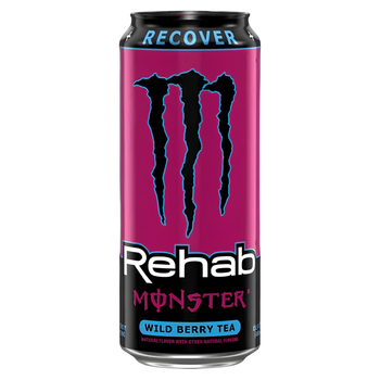 Энергетический напиток Monster Rehab Wild Berry Tea со вкусом ягодного чая 500 мл