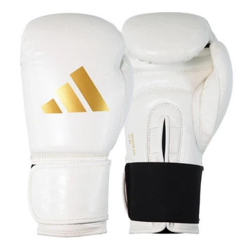 Боксерские перчатки Adidas Speed 50 (ADISBG50) White/Gold 8 унций