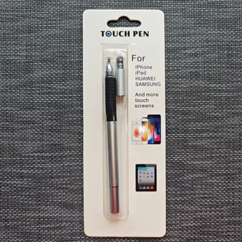 Универсальный Емкостный Стилус - Ручка 3 в 1 Jonsnow Touch Pen для телефона планшета сенсорного экрана, Серебро