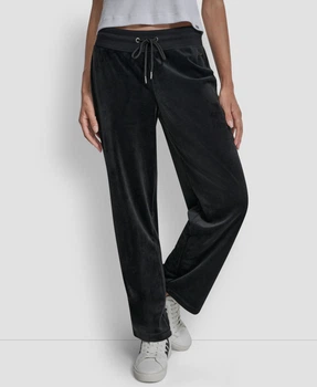 Спортивні штани жіночі Donna Karan NY (DKNY) 8087216 L Чорні (1160437128)
