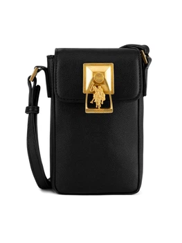 Сумка жіноча з ремінцем U.S. Polo Assn BIUXT8489WVP Чорна